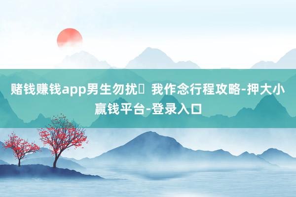 赌钱赚钱app男生勿扰❌我作念行程攻略-押大小赢钱平台-登录入口
