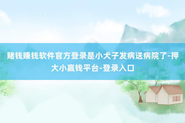 赌钱赚钱软件官方登录是小犬子发病送病院了-押大小赢钱平台-登录入口