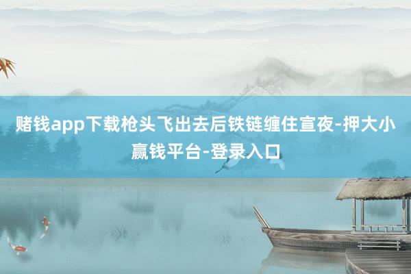 赌钱app下载枪头飞出去后铁链缠住宣夜-押大小赢钱平台-登录入口